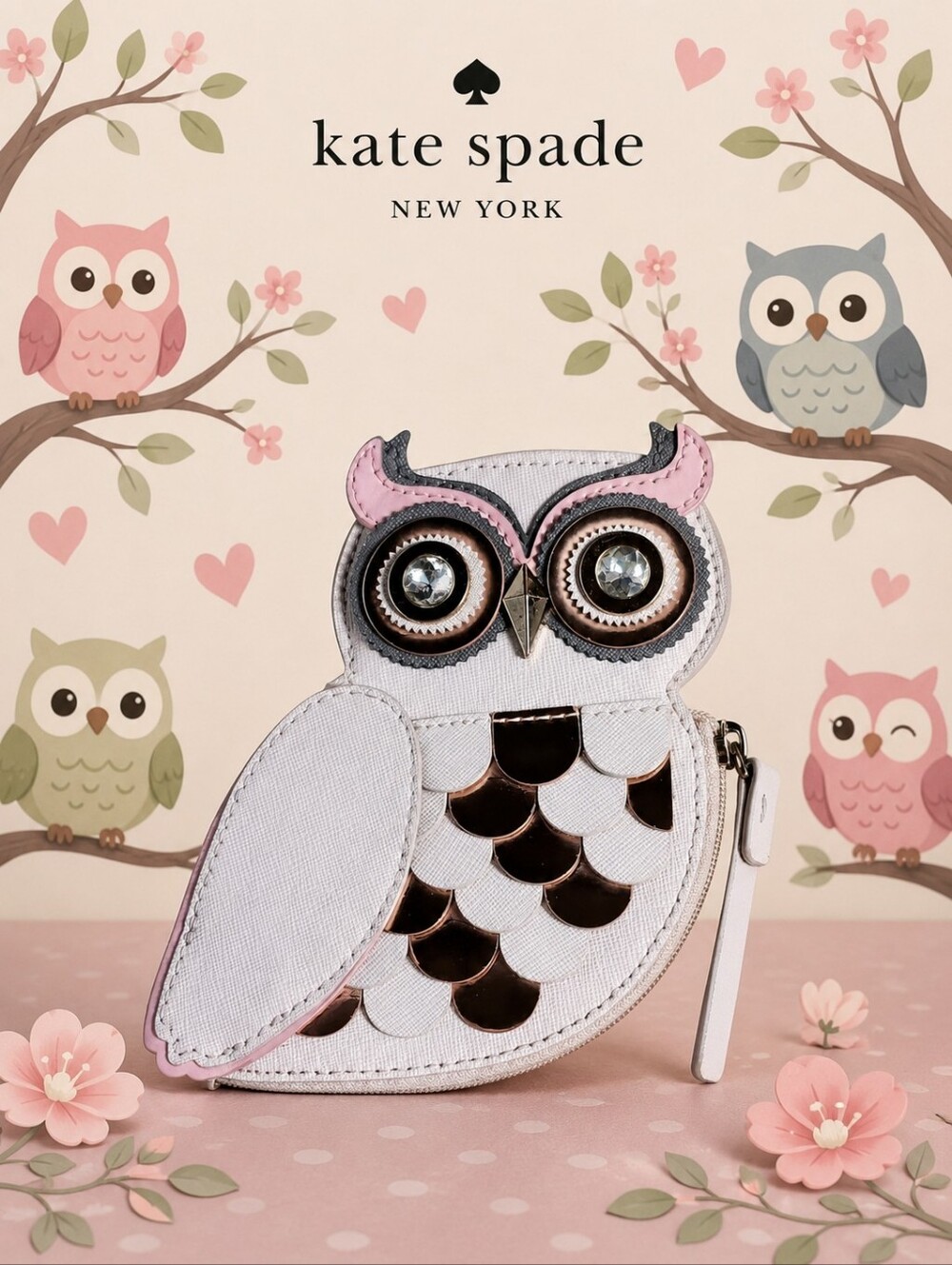 Kate Spade Owl Coin Purse